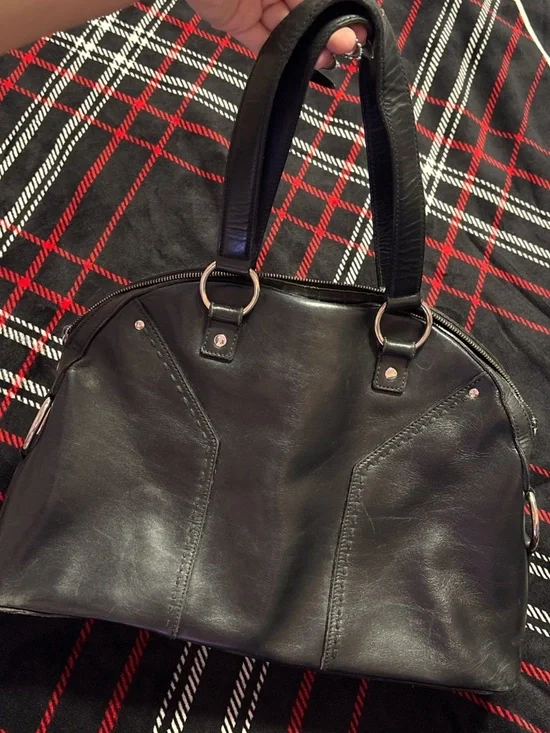 Yves Saint Laurent Vintage Leather Purse Y2K - Picture 5 of 11